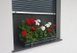 Preview: Blumenkastenhalter für die Steinfensterbank außen aus Edelstahl    80 cm/ Sturm sichere Blumenkastenhalter / Blumenkastenhalter Außen
